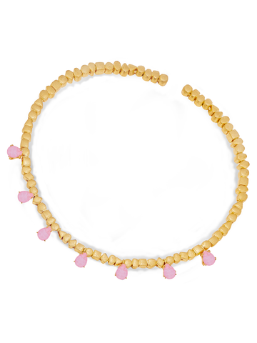 Pink Monarch Choker