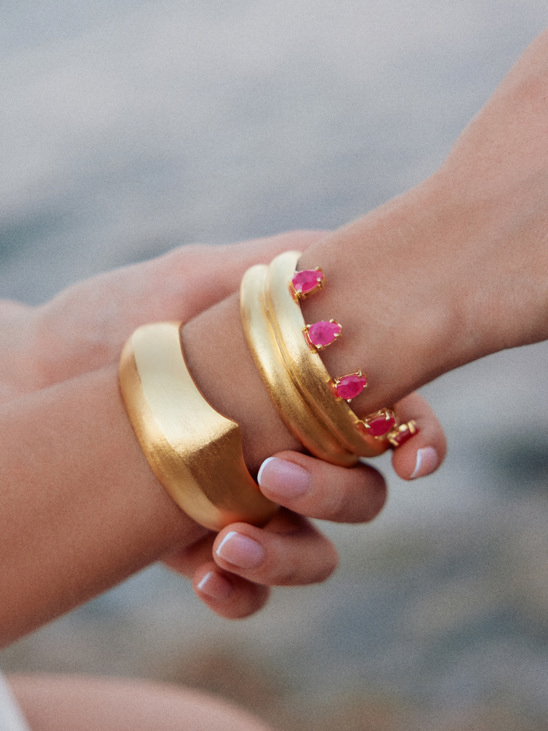 Blush Glow Bangle